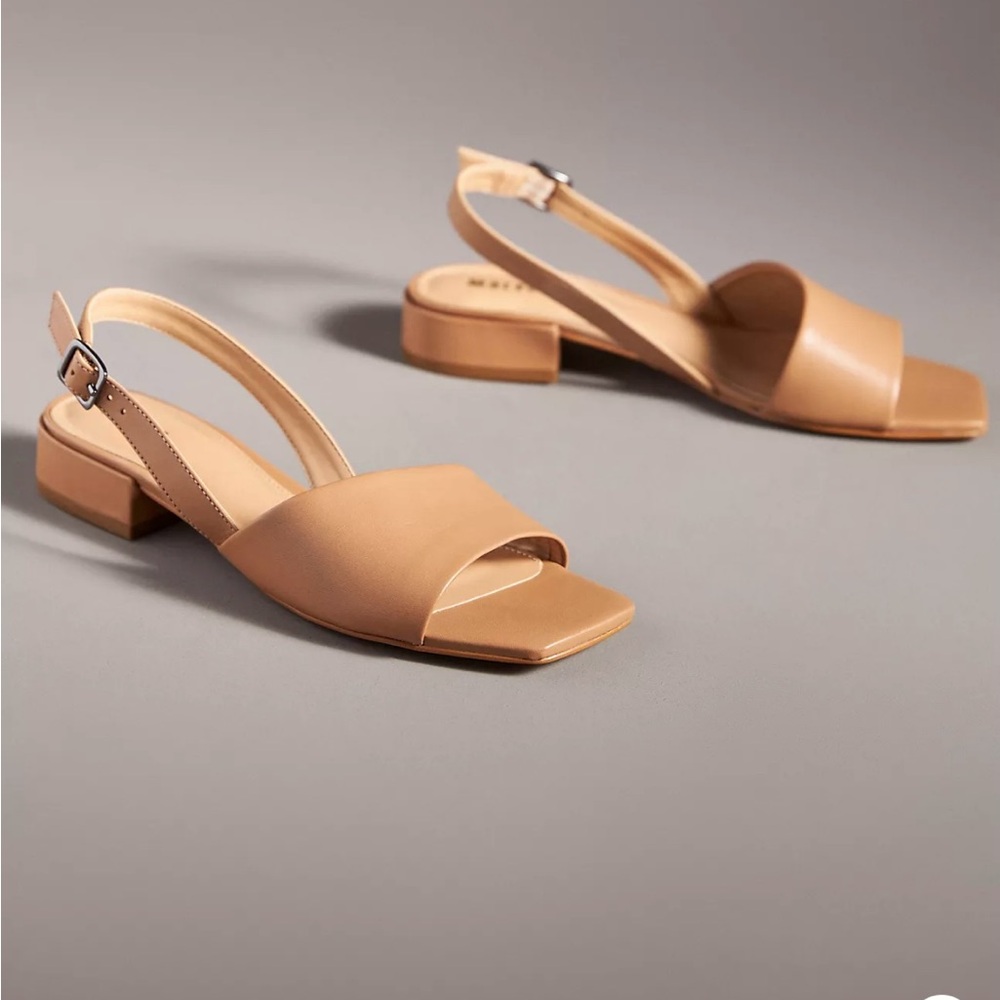 Maeve Asymmetrical Slingback Sandals